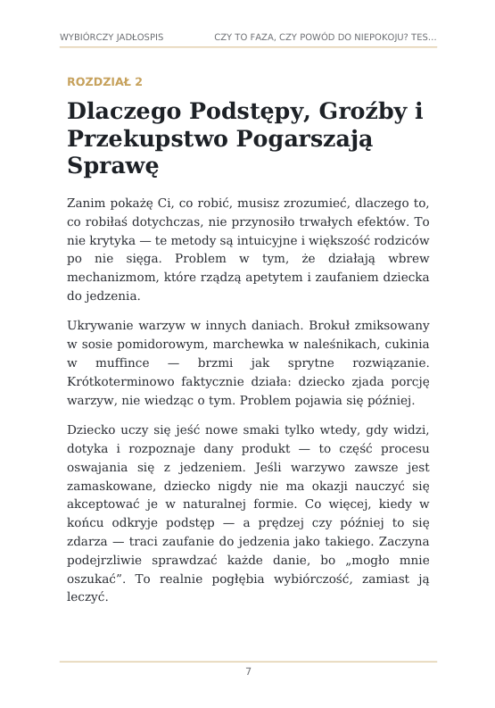 Podgląd strony z ebooka — rozdział 2, dlaczego podstępy pogarszają sprawę